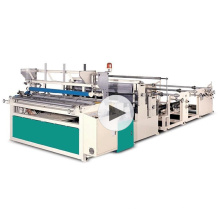 Prix ​​d&#39;usine Ensemble complet Machine de fabrication automatique de papier toilette personnalisé au Kenya